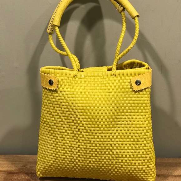 Yellow Large Tote Bag - Picture 4 of 5